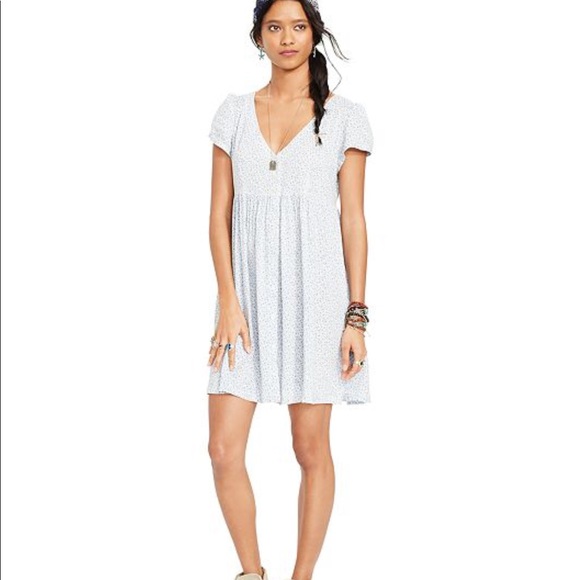 ralph lauren white floral dress